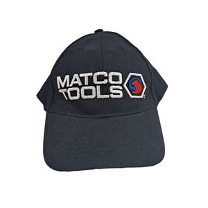 Matco Tools Black Adjustable Men's Hat Hook & Loop Cap